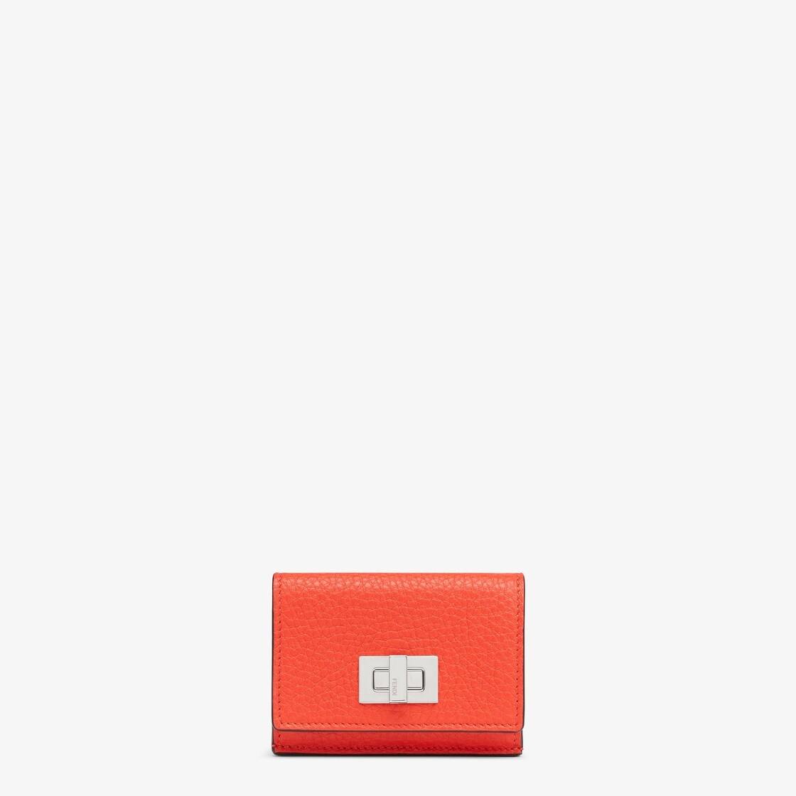 Compact, tri-fold Peekaboo wallet with large internal bill compartment and three concealed card hold - 1
