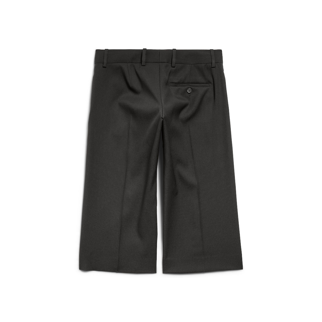 Women's Low Waist Capri Pants in Black - 6