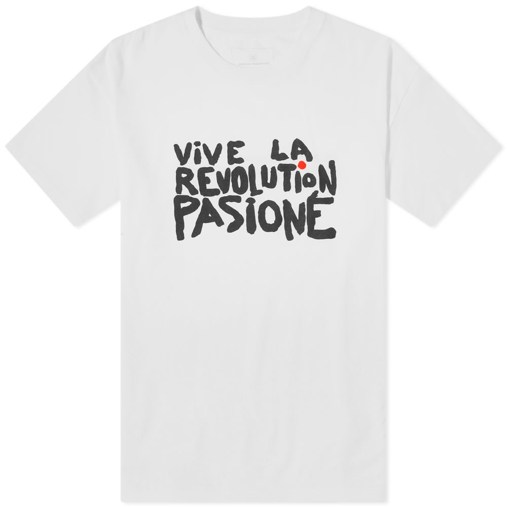 Uniform Experiment Vive La Revolution Pasione Illustration Tee - 1