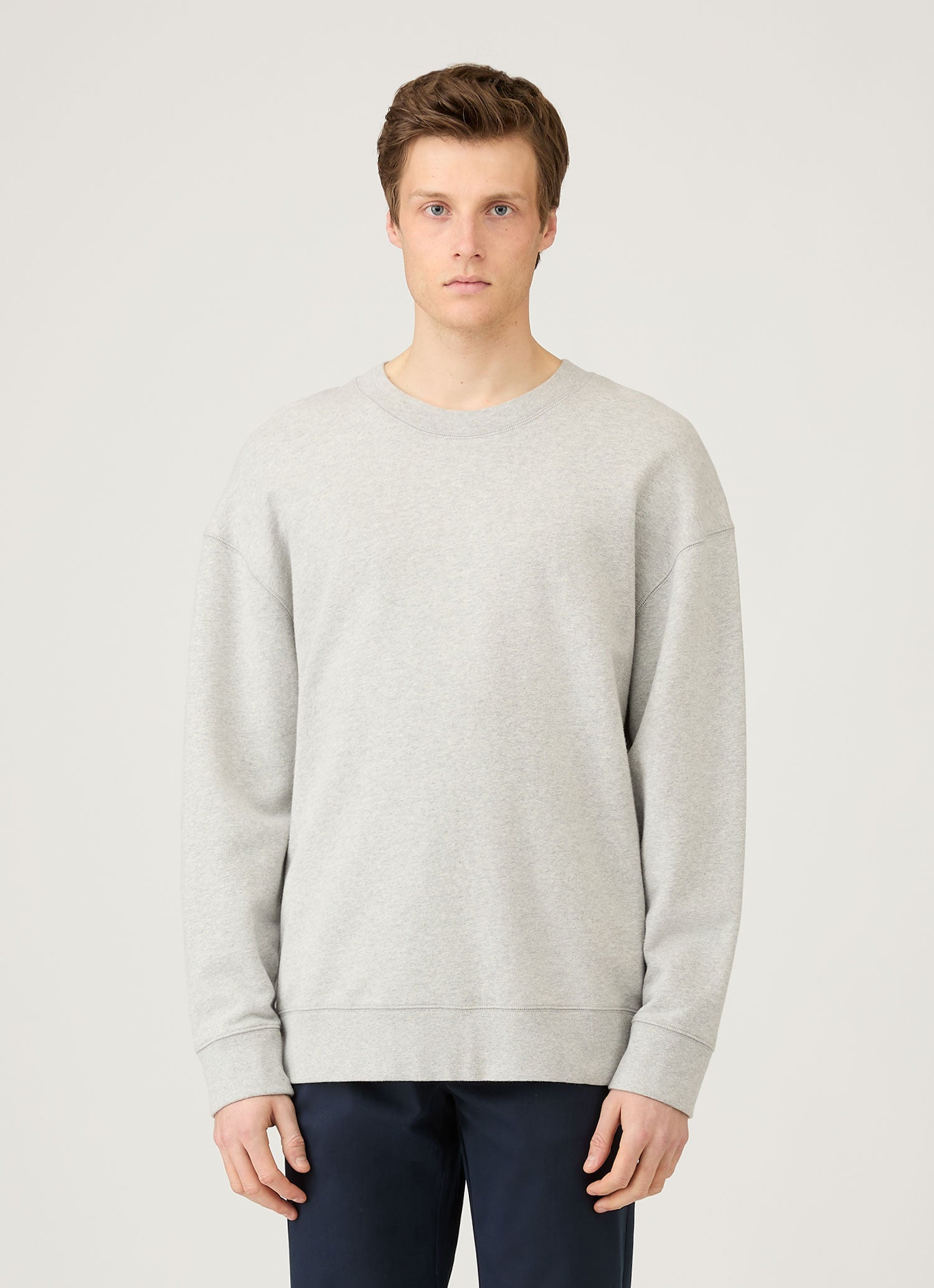 Oversized Loopback Sweatshirt - 2