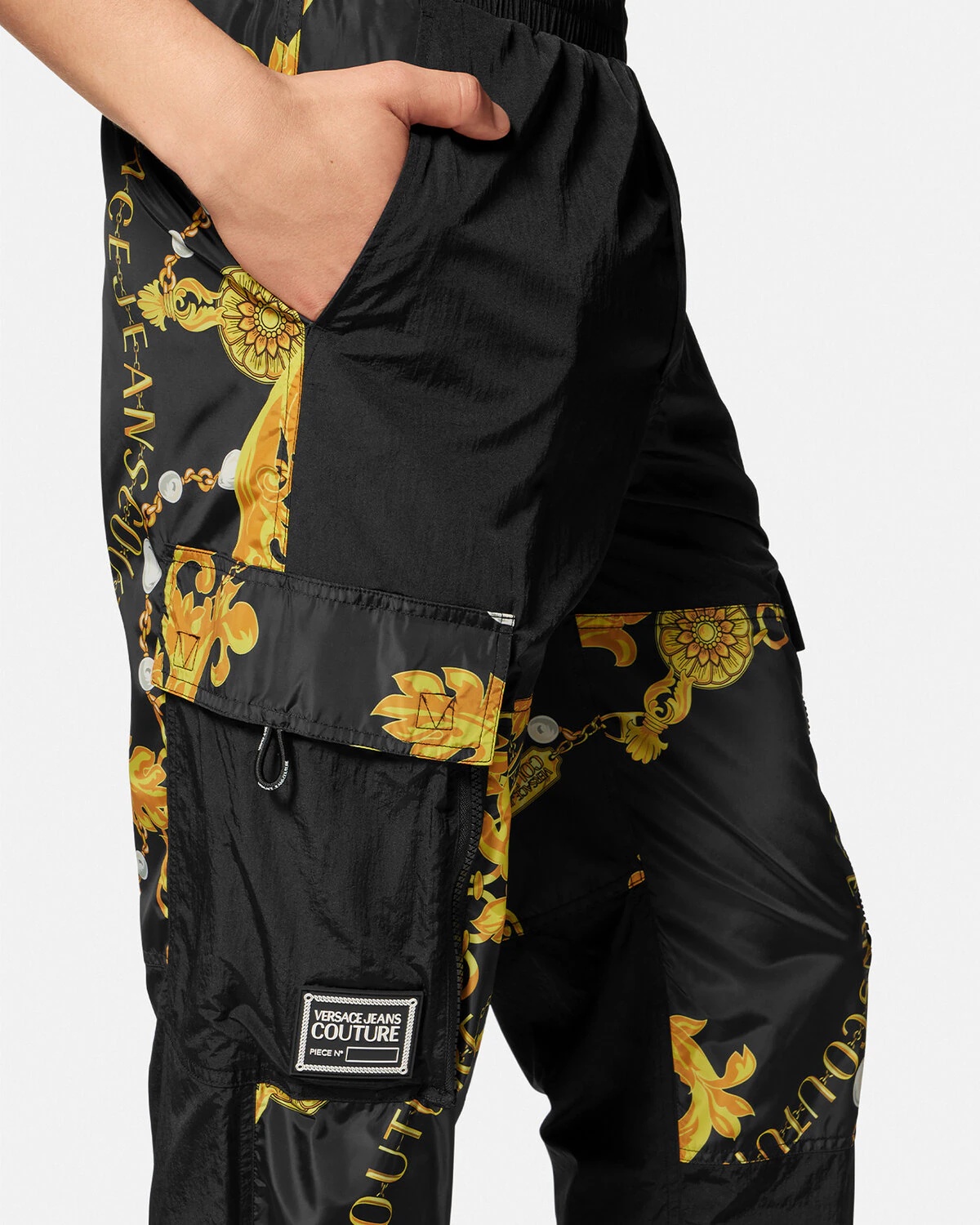 Chain Couture Cargo Pants - 5