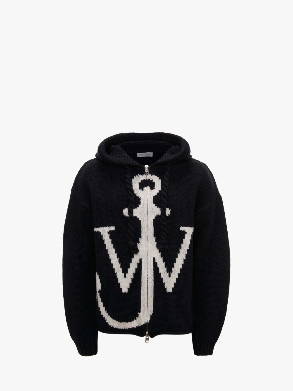 ZIP FRONT ANCHOR HOODIE - 1