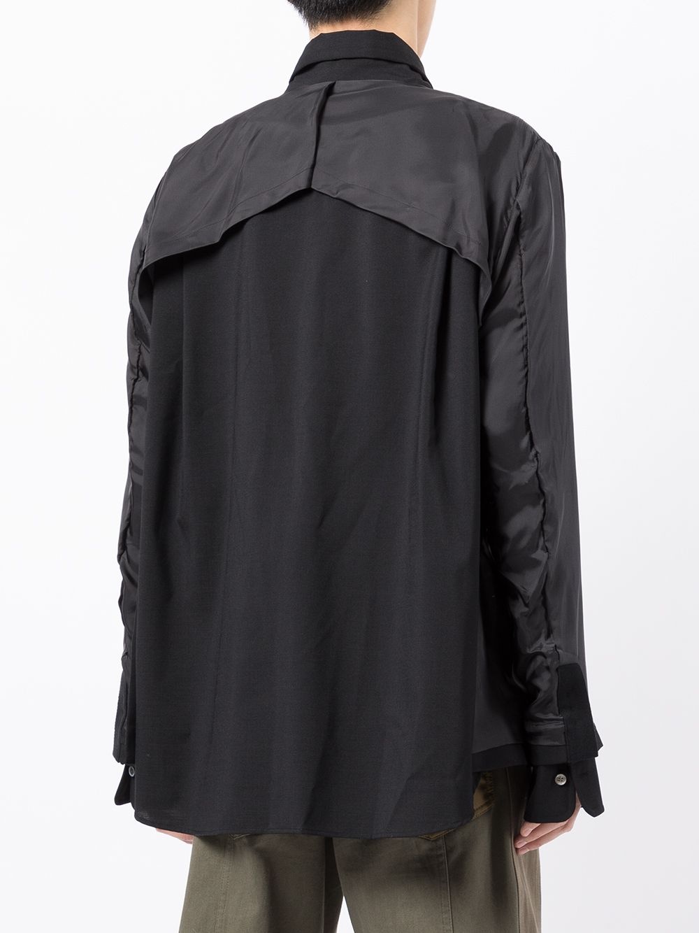 shell-panelled jacket - 4