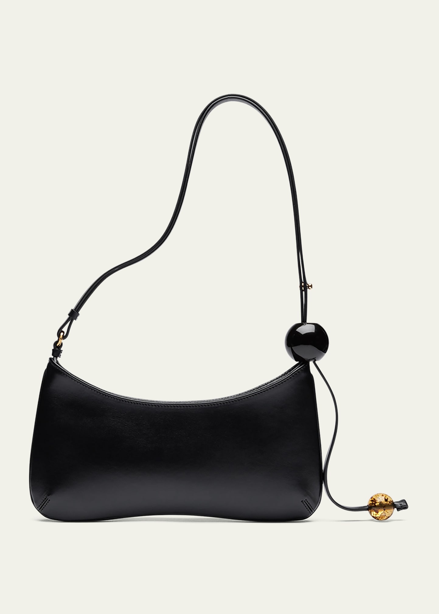 Le Bisou Perle Leather Shoulder Bag - 3