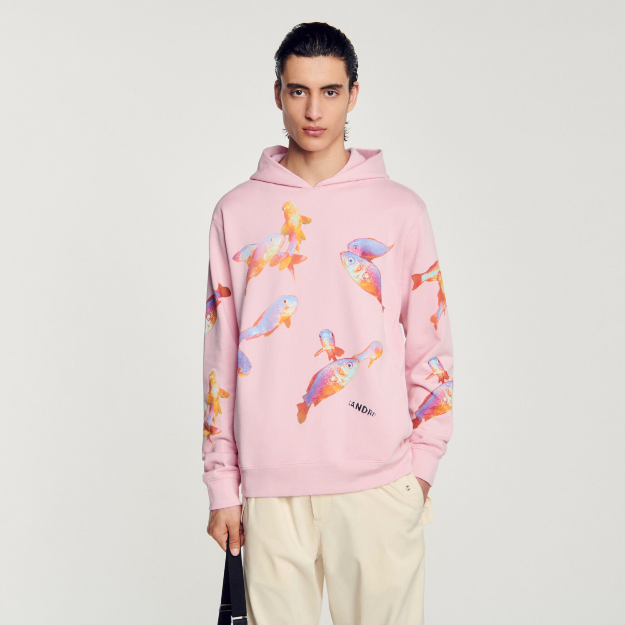HOODED PRINTED SWEATSHIRT - 5