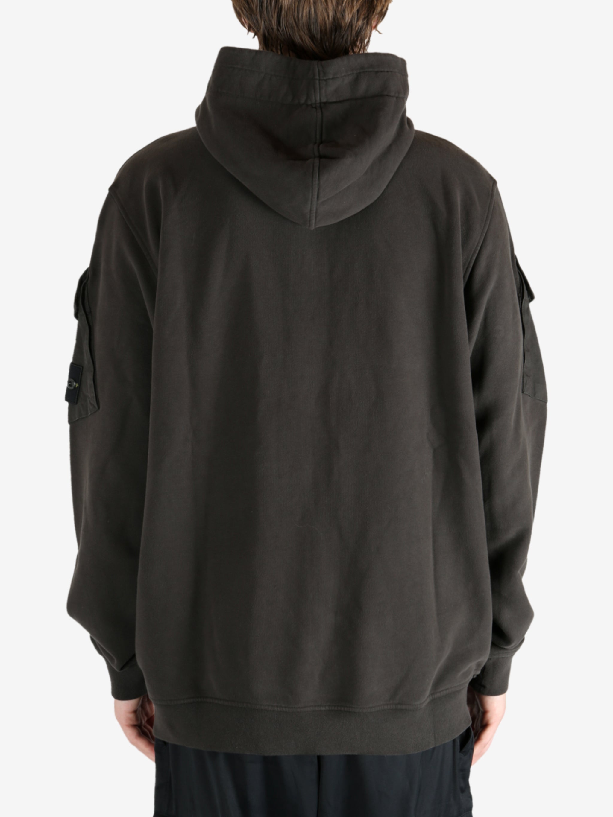 STONE ISLAND - Men Casual Hooded Zip Up Hoodie Sweater - 3