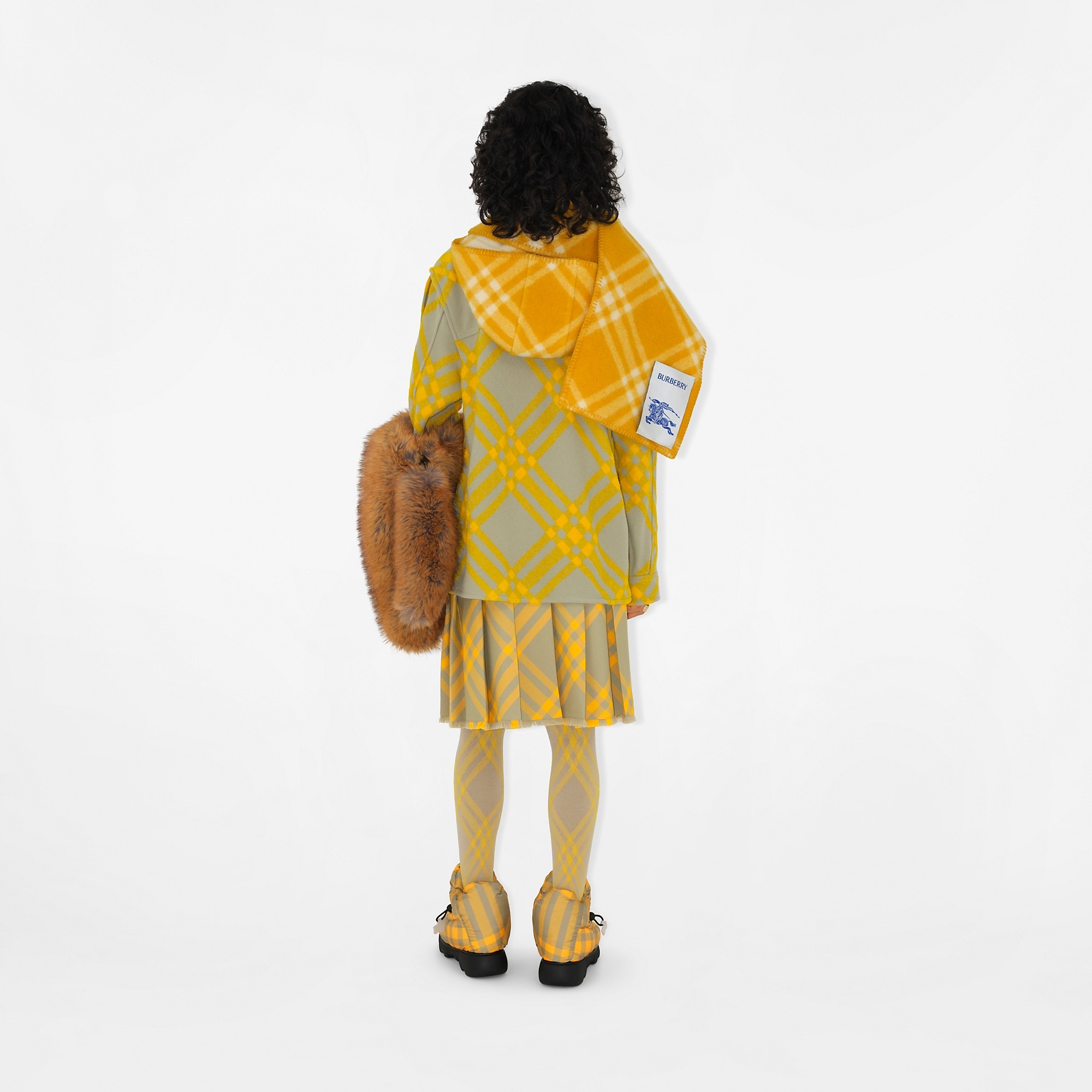 Check Wool Blend Shirt - 4