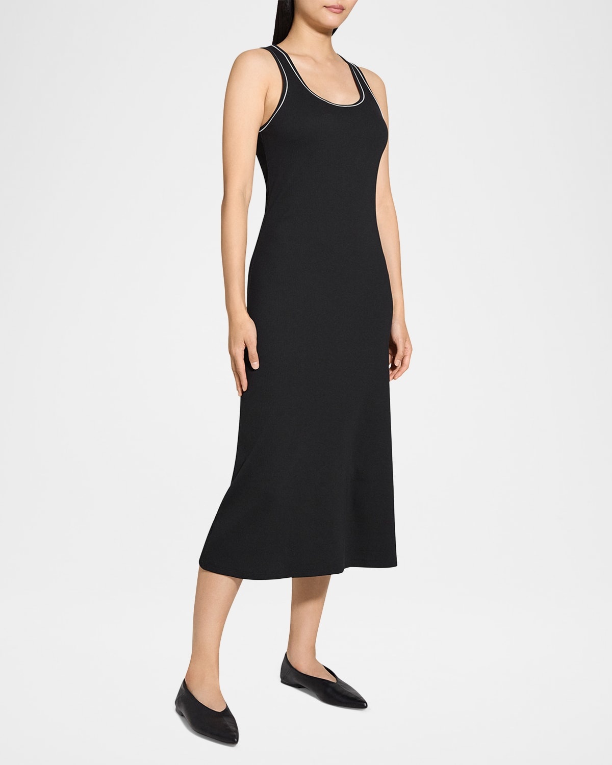 Perry Knit Ribbed Tank Dress - 4