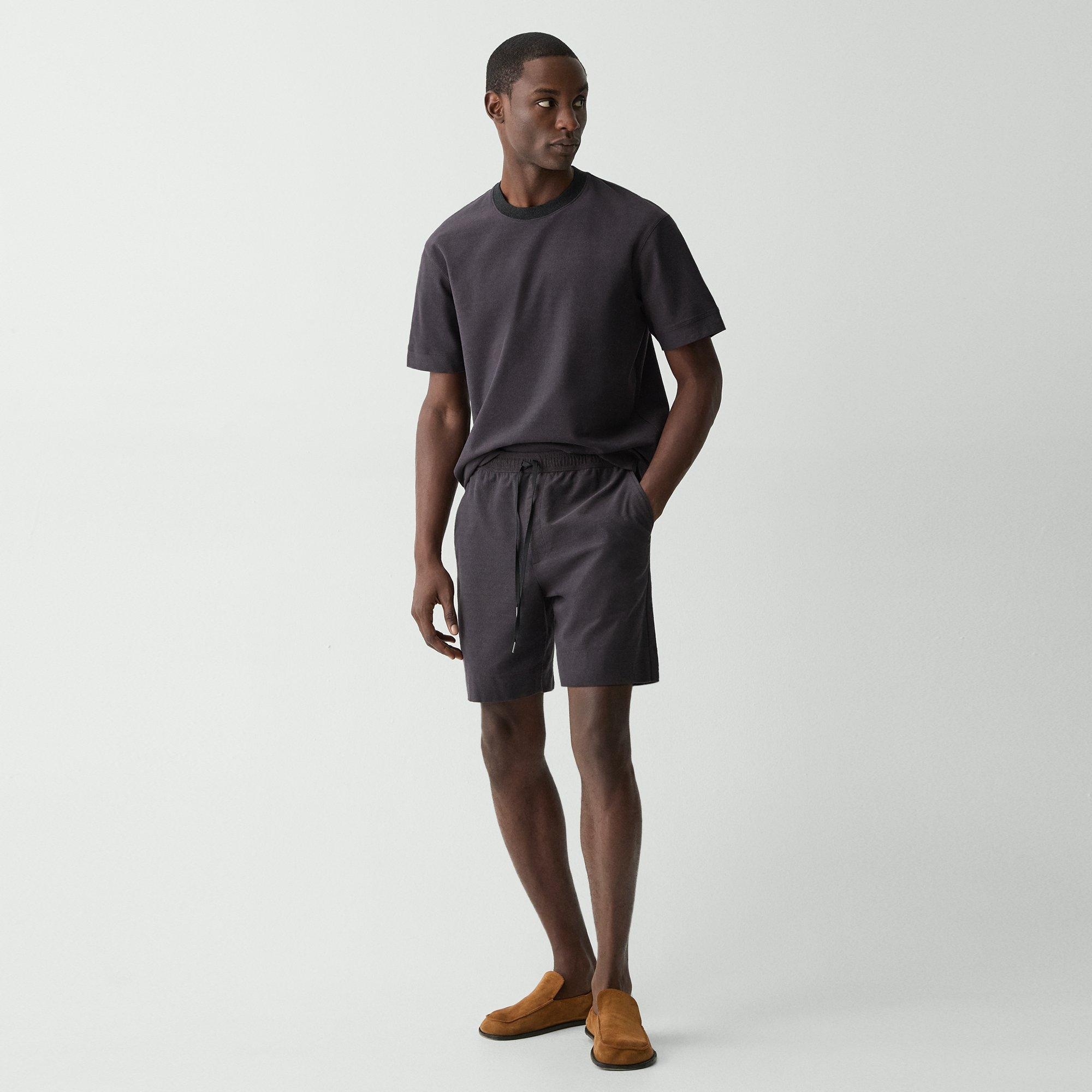 Drawstring Short in Terry Cotton - 3