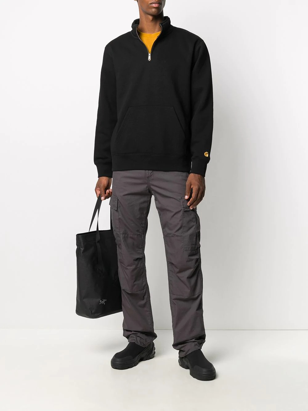 straight cargo trousers - 2