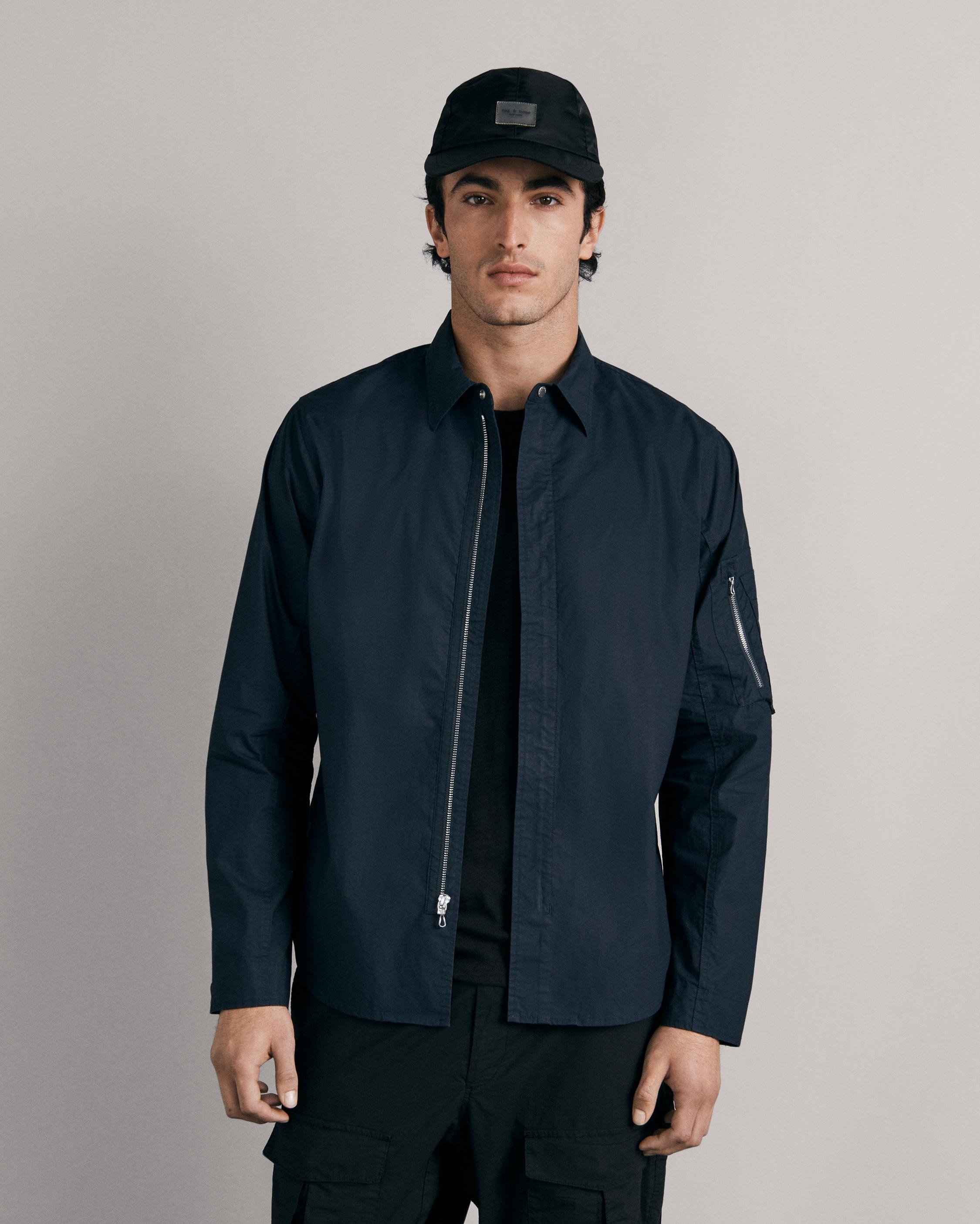 Flight Paper Cotton Shirt Jacket
Relaxed Fit Jacket - 2