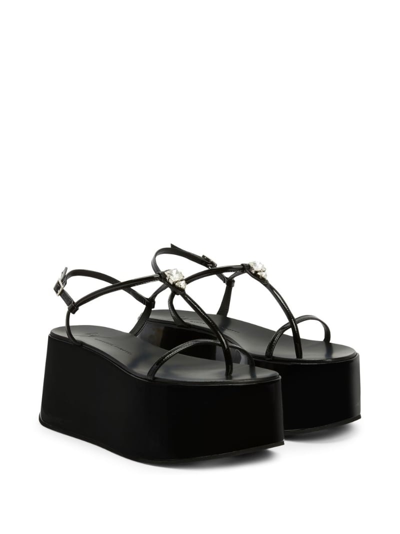 Barnak 80mm platform sandals - 2