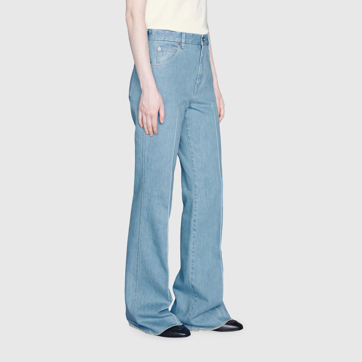Eco washed organic denim pant - 5