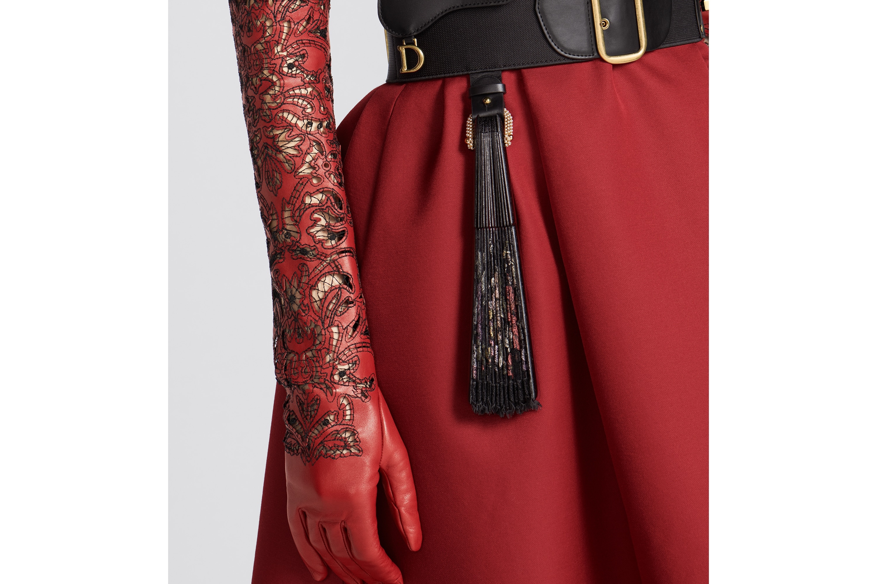 Ornamental Long Gloves - 4