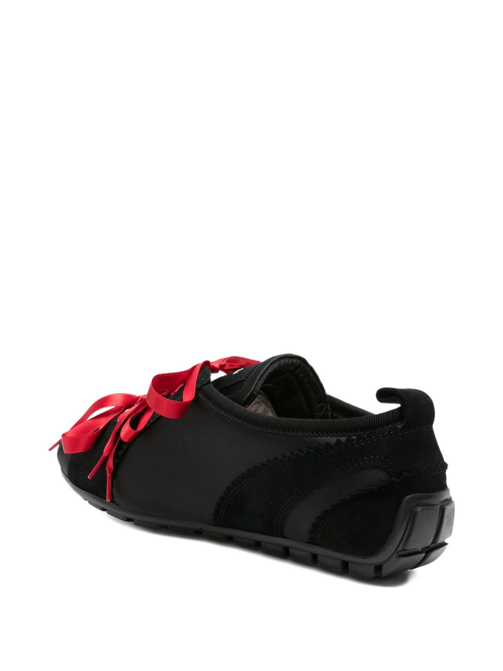 Ballerina Grip satin ribbon sneakers - 3