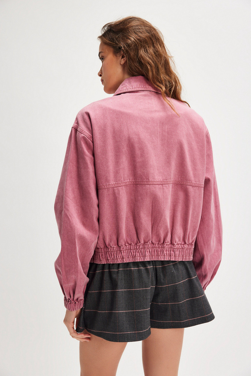 FREE PEOPLE We The Free Birdie Track Jacket outlook