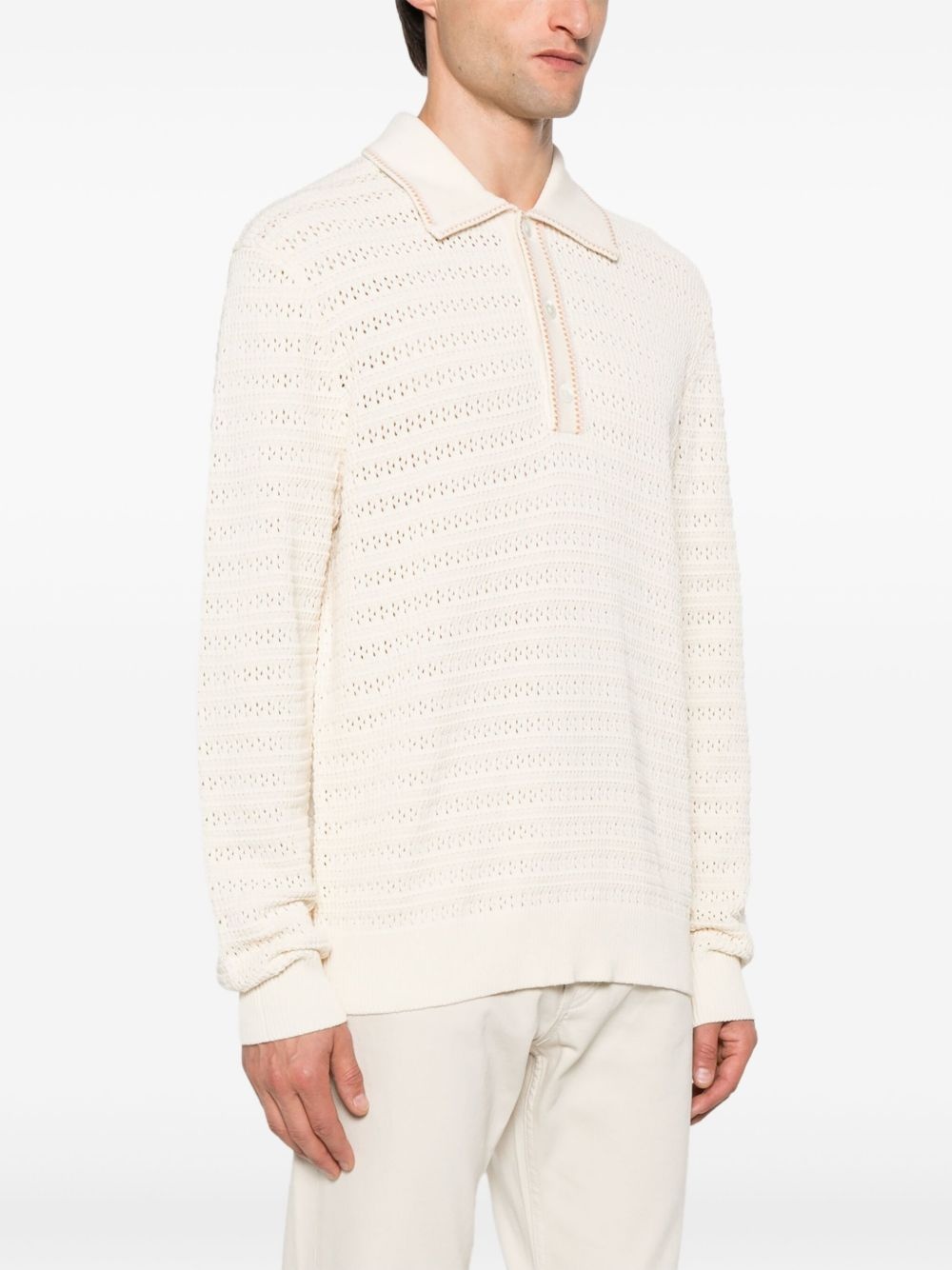 Josh long sleeve polo shirt - 3