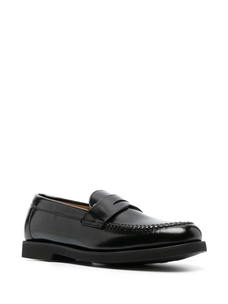SEBAGO slip-on 24mm leather loafers outlook