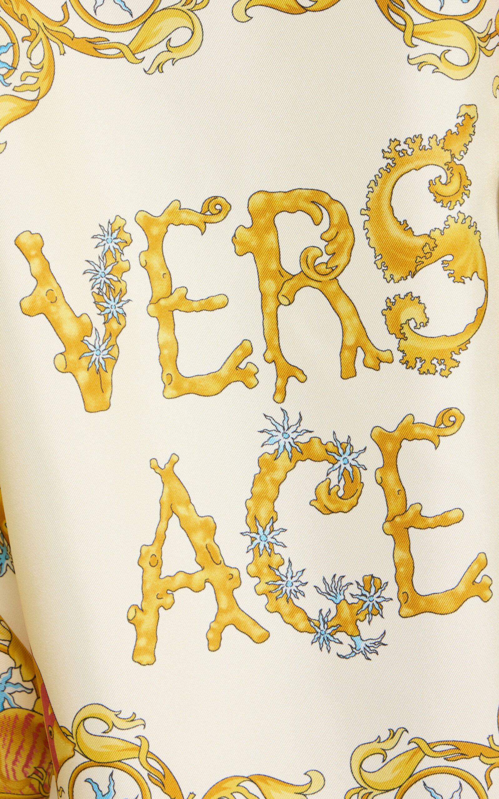 Printed Silk Twill Shirt print - 5