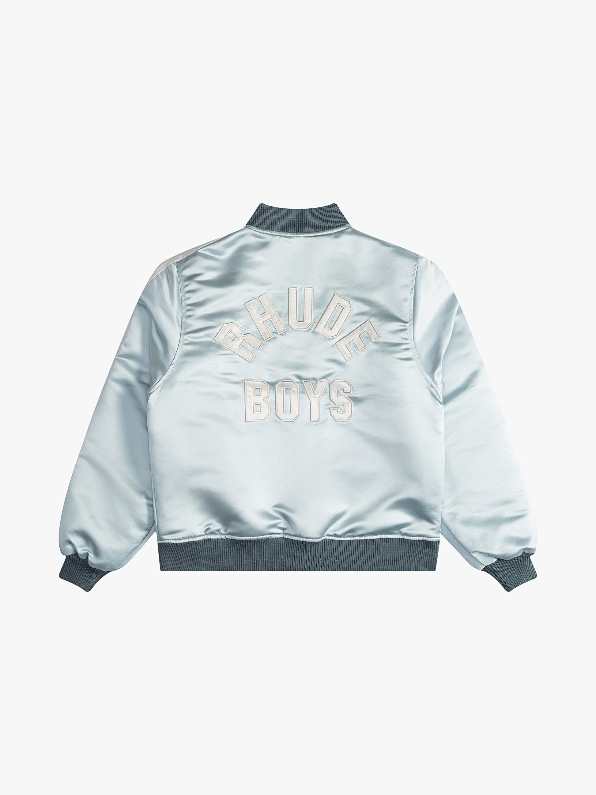 RHUDE BOYS 02 SATIN BOMBER - 2