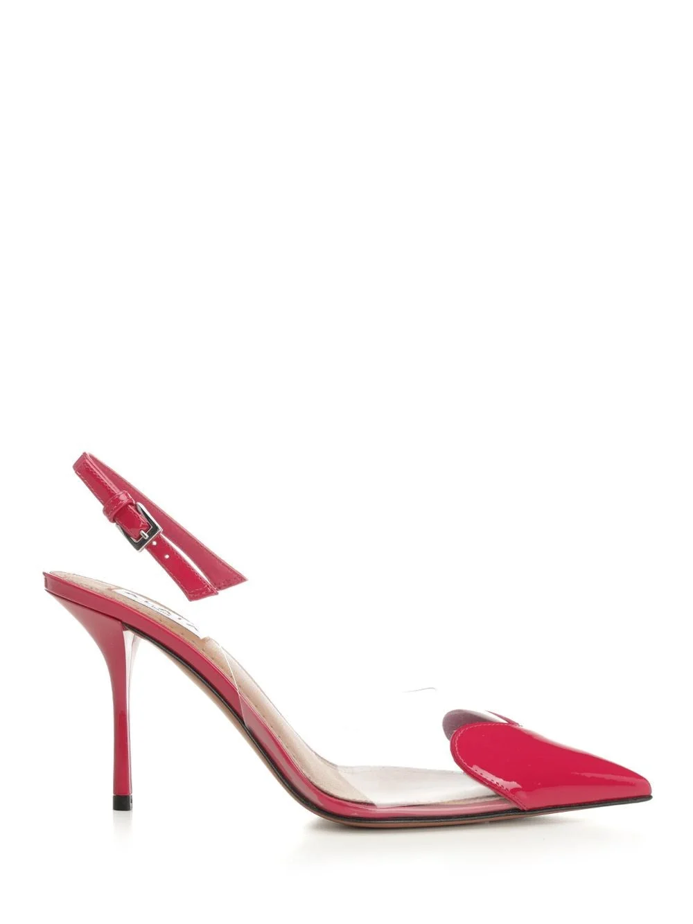 Alaïa Women Le Cœur Patent Leather Slingback - 1