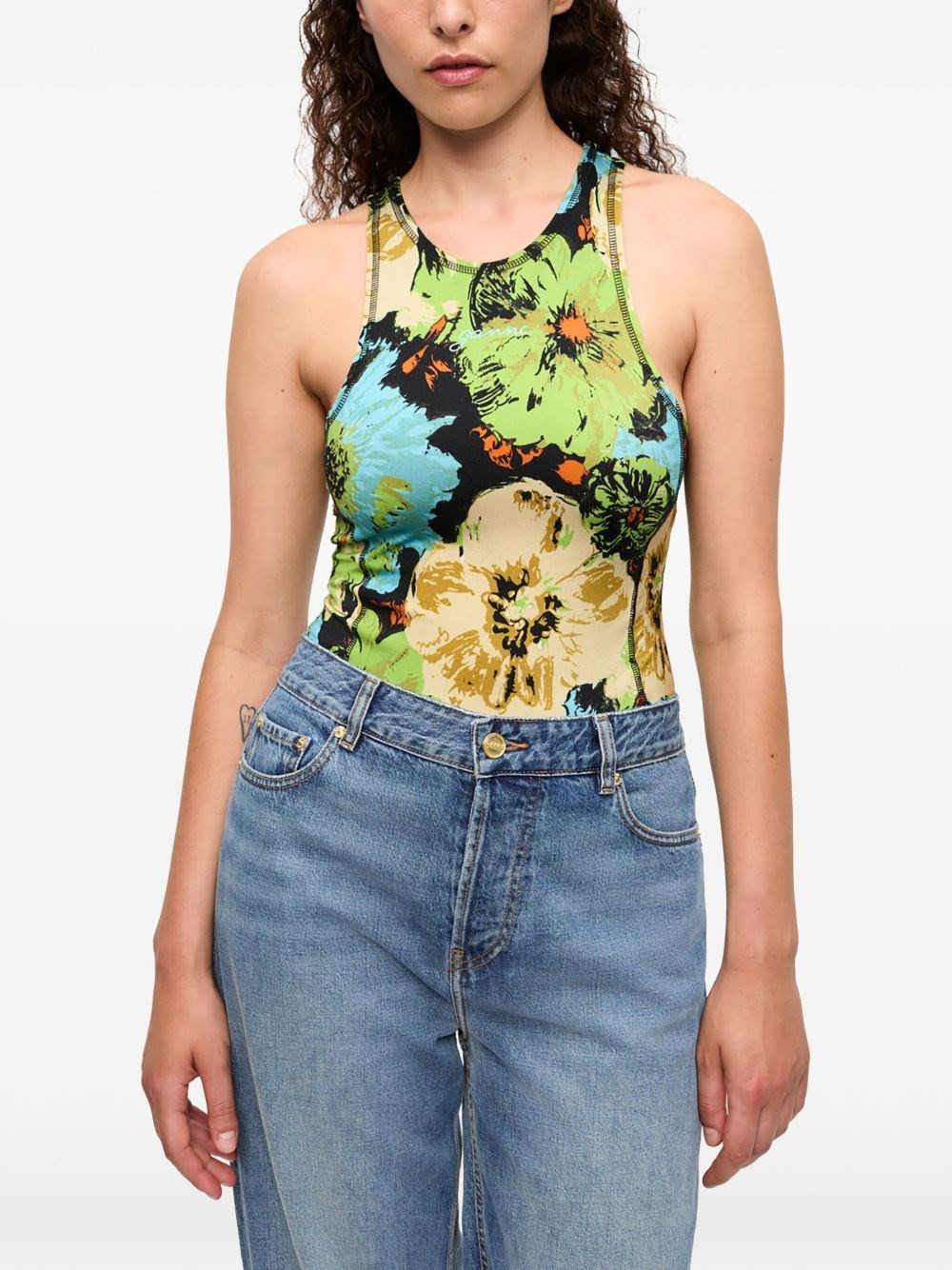 Printed bodysuit - 6