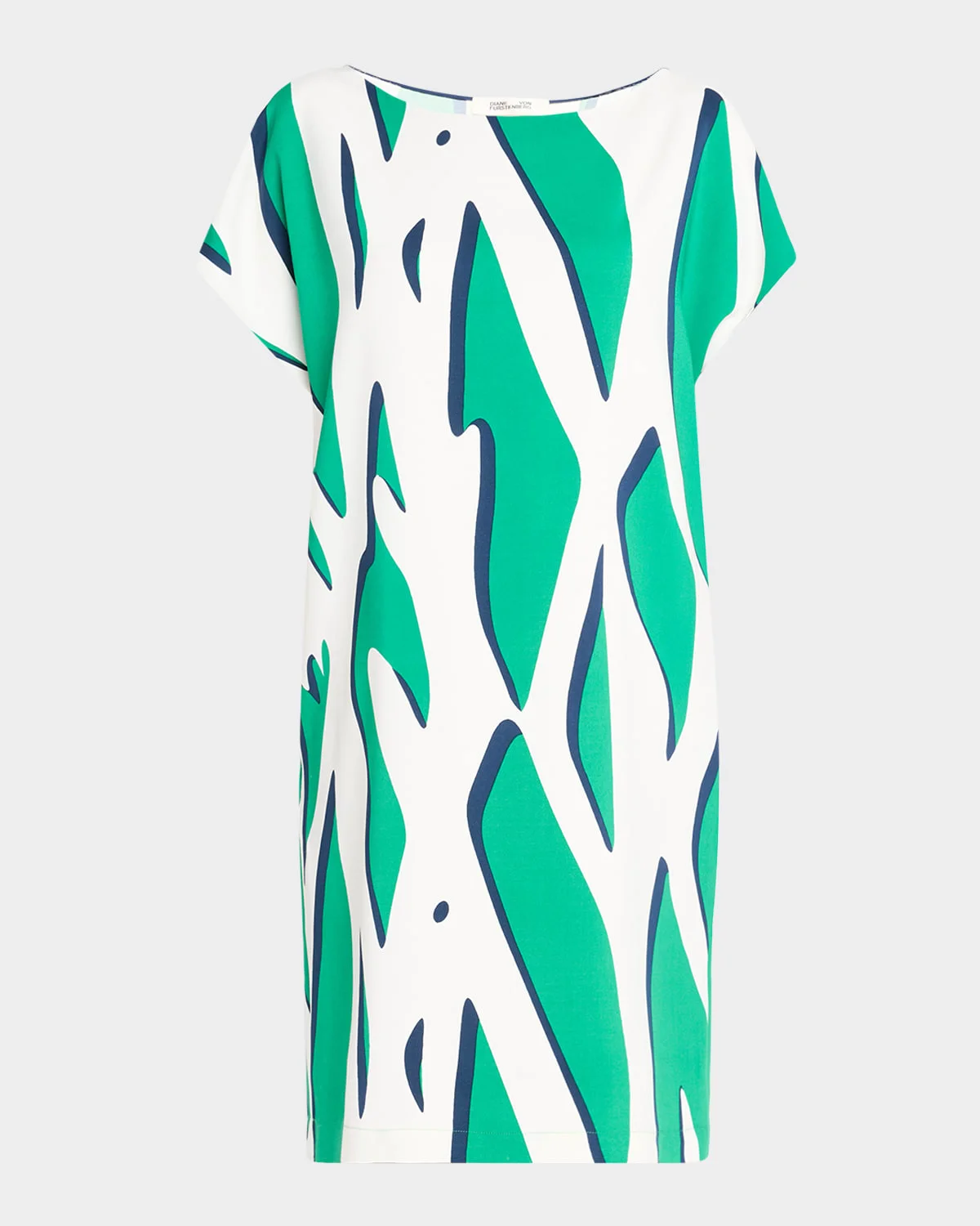 Cora Dolman-Sleeve Mini Shift Dress - 1