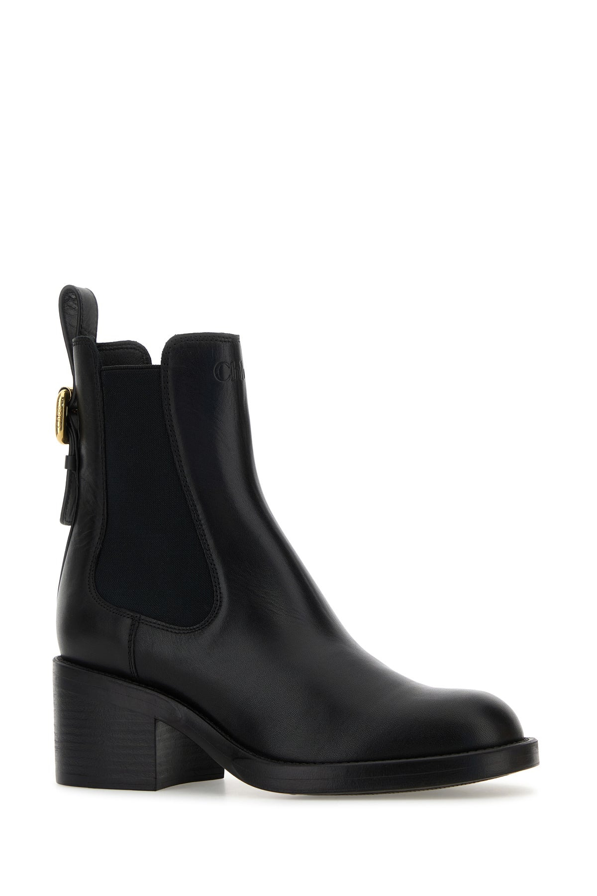 Black leather Dakota ankle boots - 2