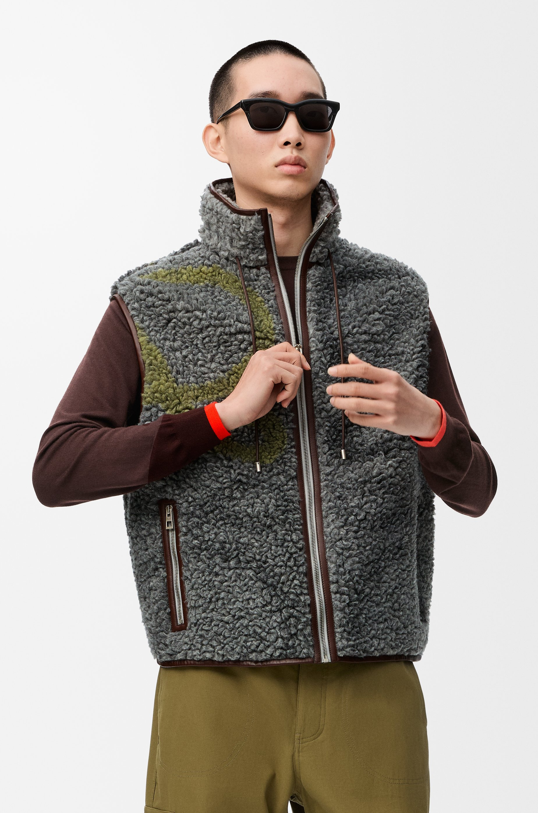 Vest in wool blend - 3