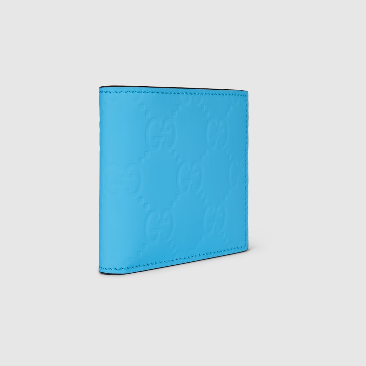 GG rubber-effect bi-fold wallet - 3