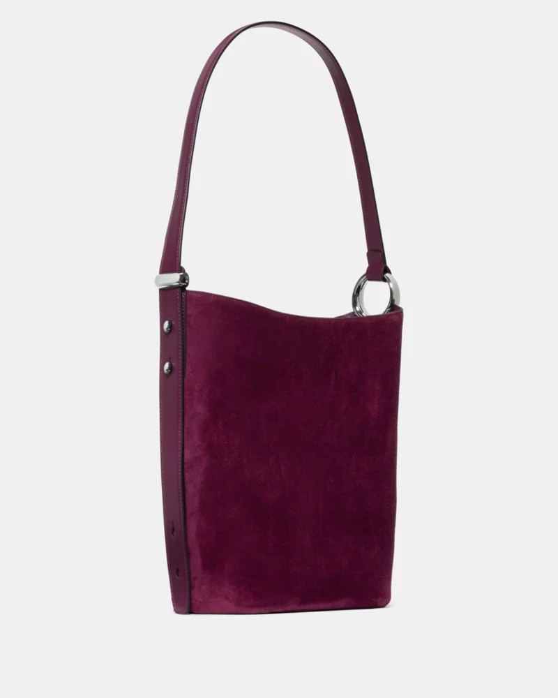Halo Suede Bucket Bag 4