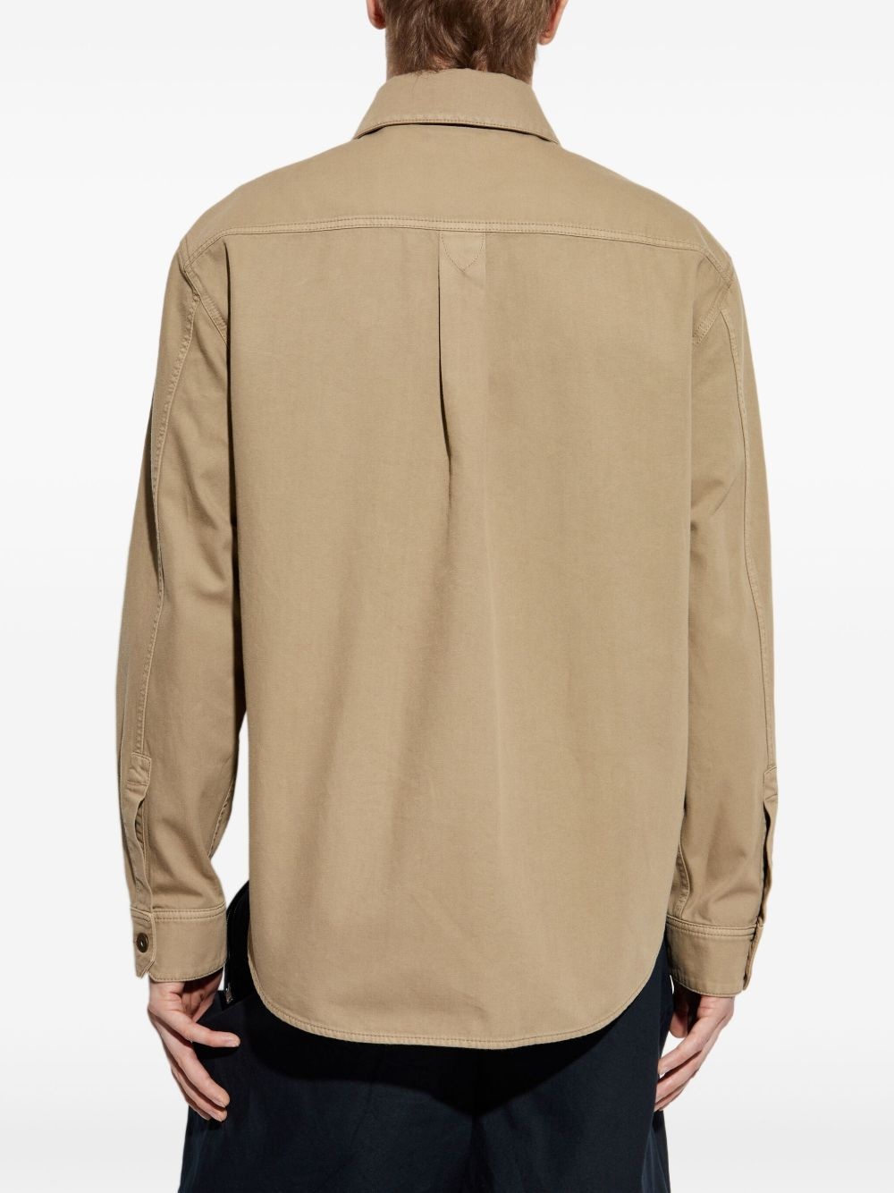 button-up utility shirt - 4