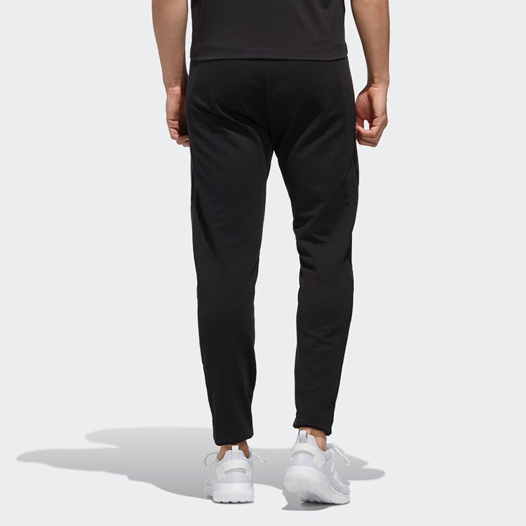 adidas neo M SW TP Lacing Slim Fit Sports Long Pants Black DZ4884 - 4