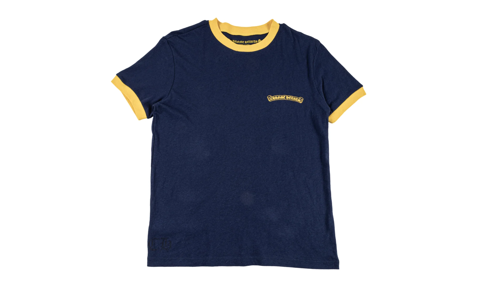 Roller Skates Horseshoe Short Sleeve Tee "Blue / Yellow" CHRM1867 - 1
