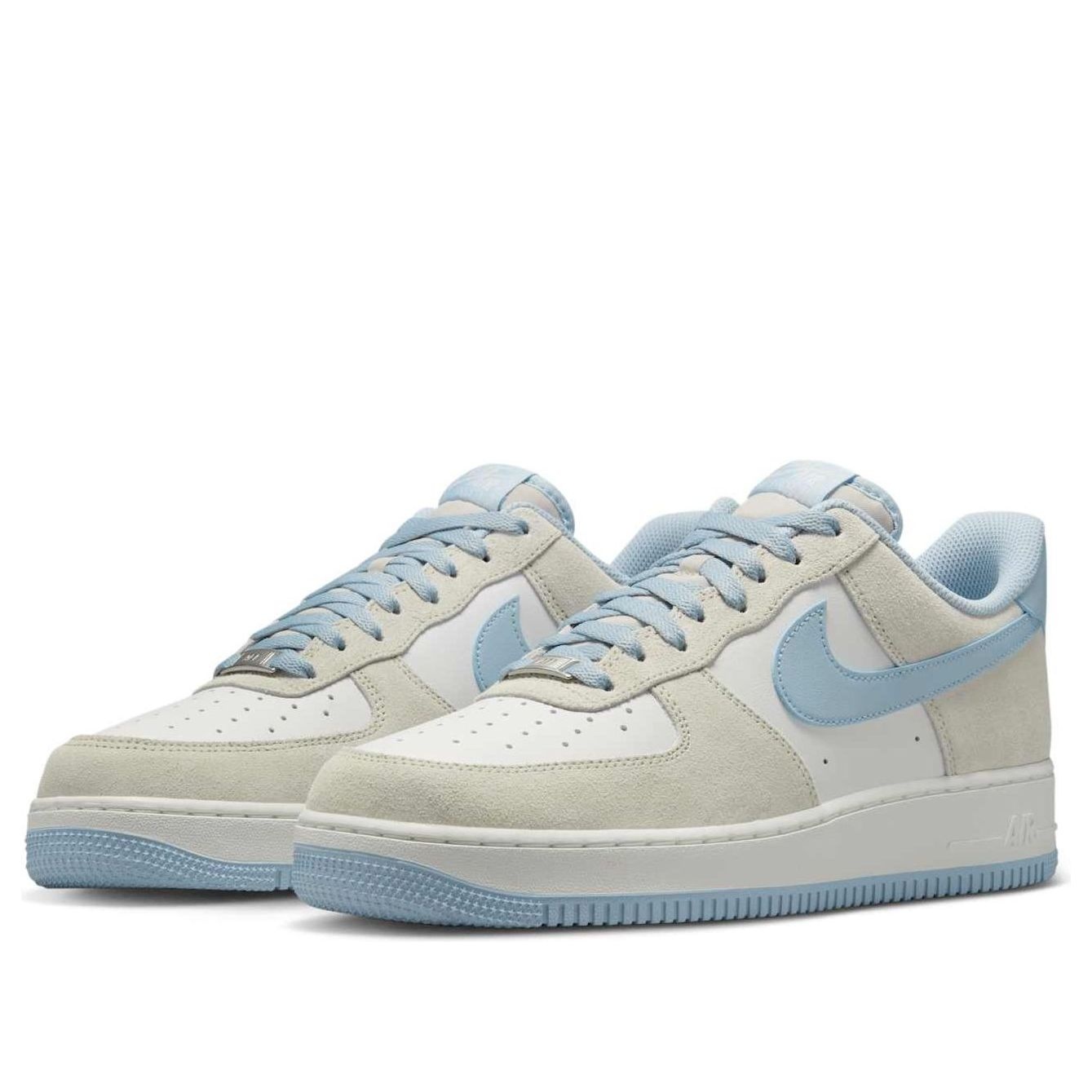Nike Air Force 1 '07 LV8 'Light Bone Light Armory Blue' FQ8714-005 - 3