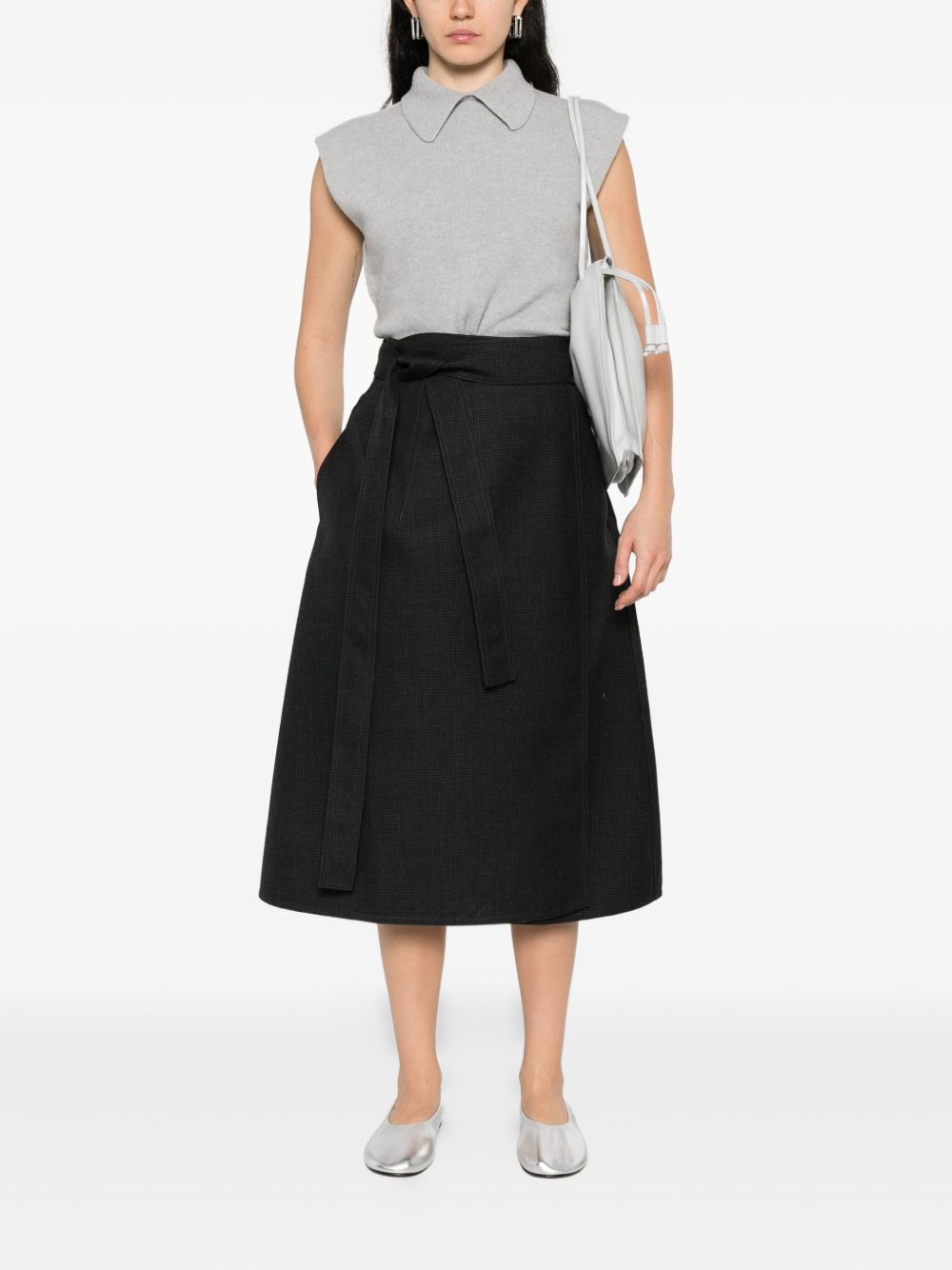 May sleeveless collared top - 2