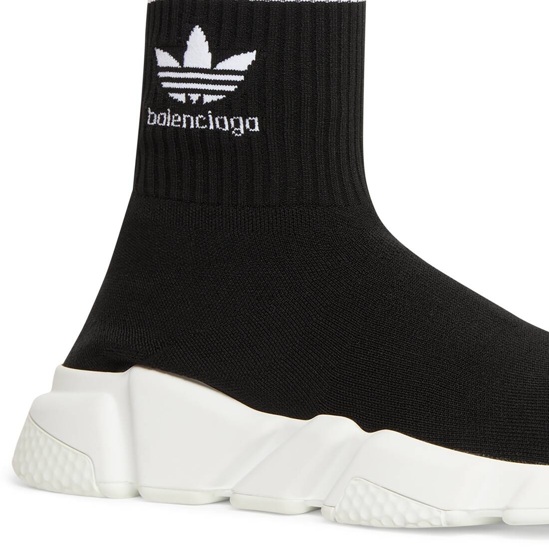 BALENCIAGA Men's Balenciaga / Adidas Speed Sneaker in Black