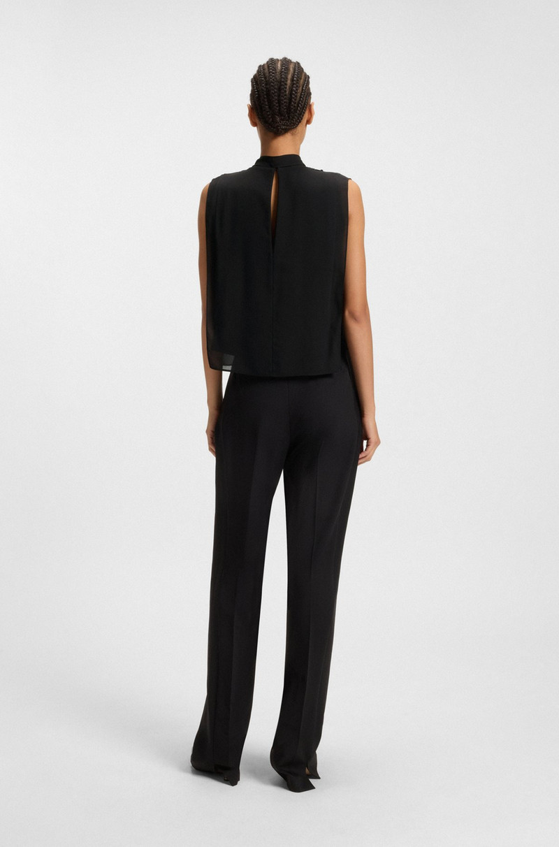 REGULAR-FIT BLOUSE WITH SEQUIN EMBELLISHMENTS 5