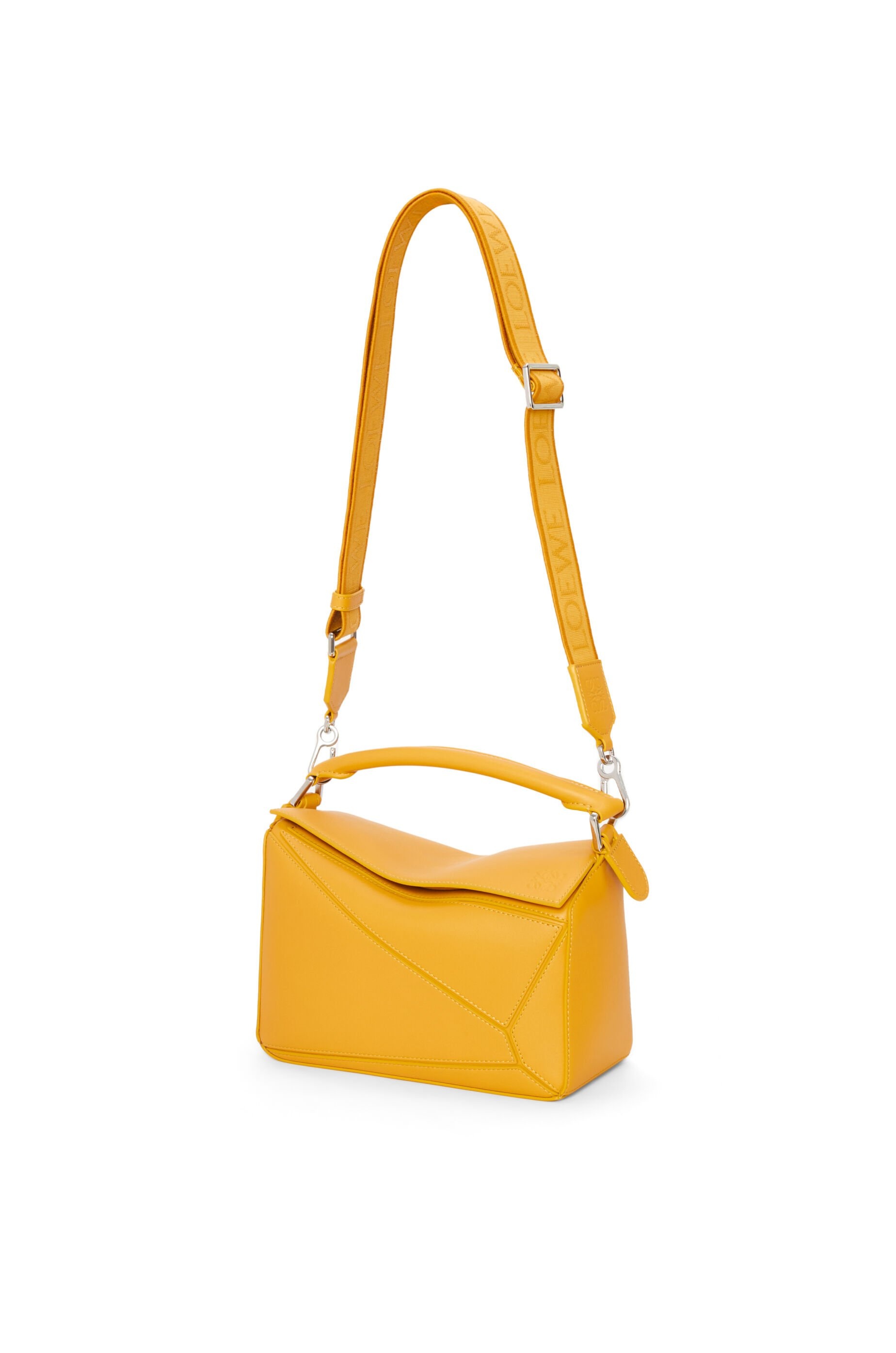 Small Puzzle bag in satin calfskin - 8