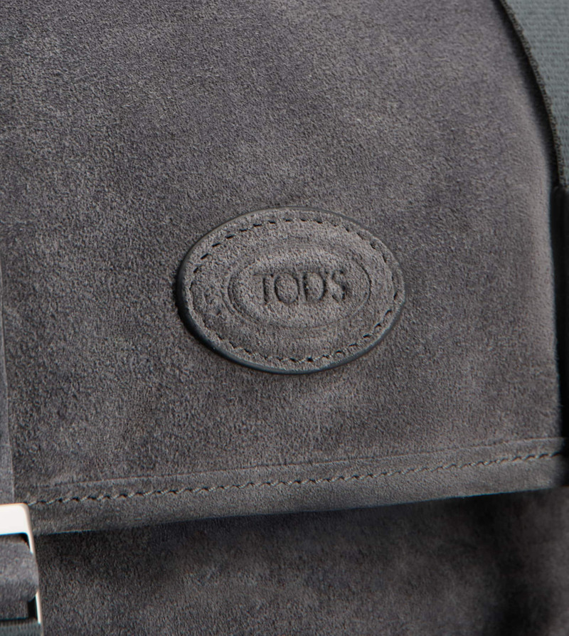 BACKPACK IN SUEDE MEDIUM - GREY 5