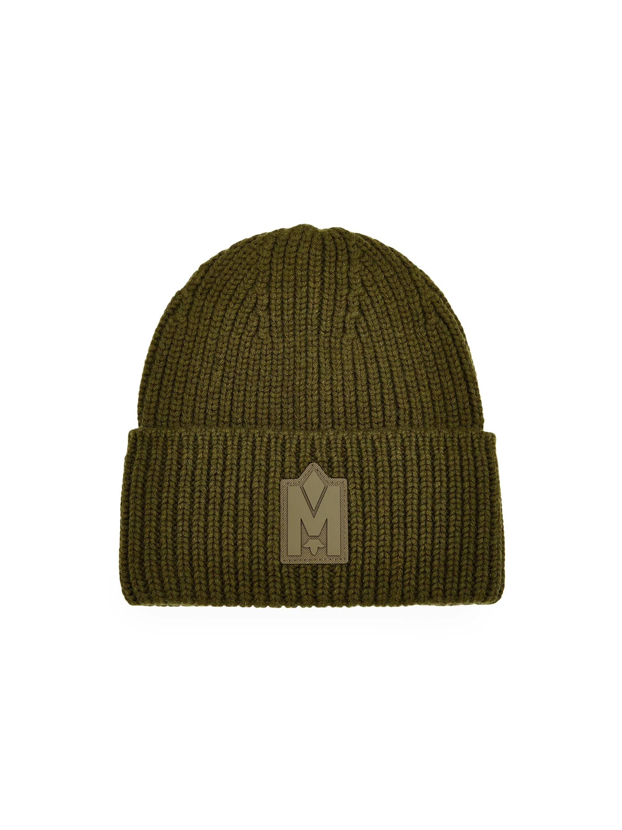 Men's Jude Wool-Blend Beanie - Olive - 1