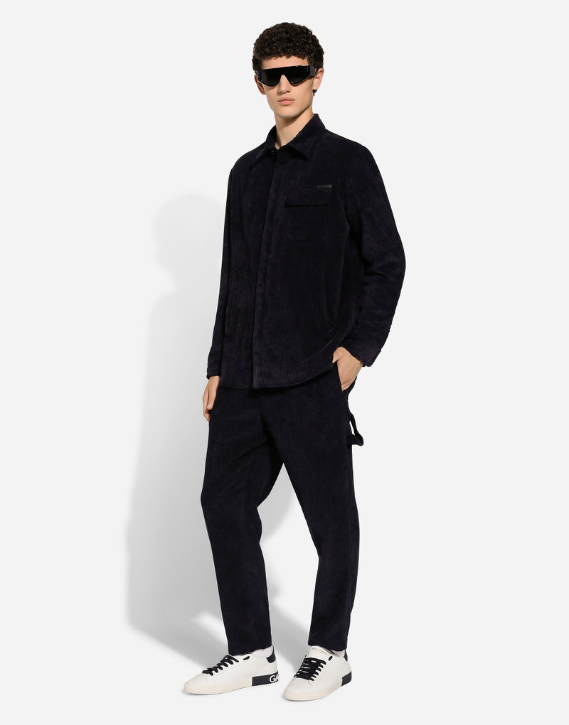Lined corduroy shirt 6