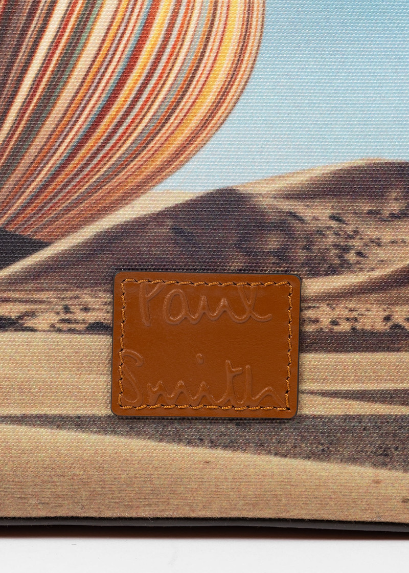 'Signature Stripe Balloon' Print Flight Bag 6