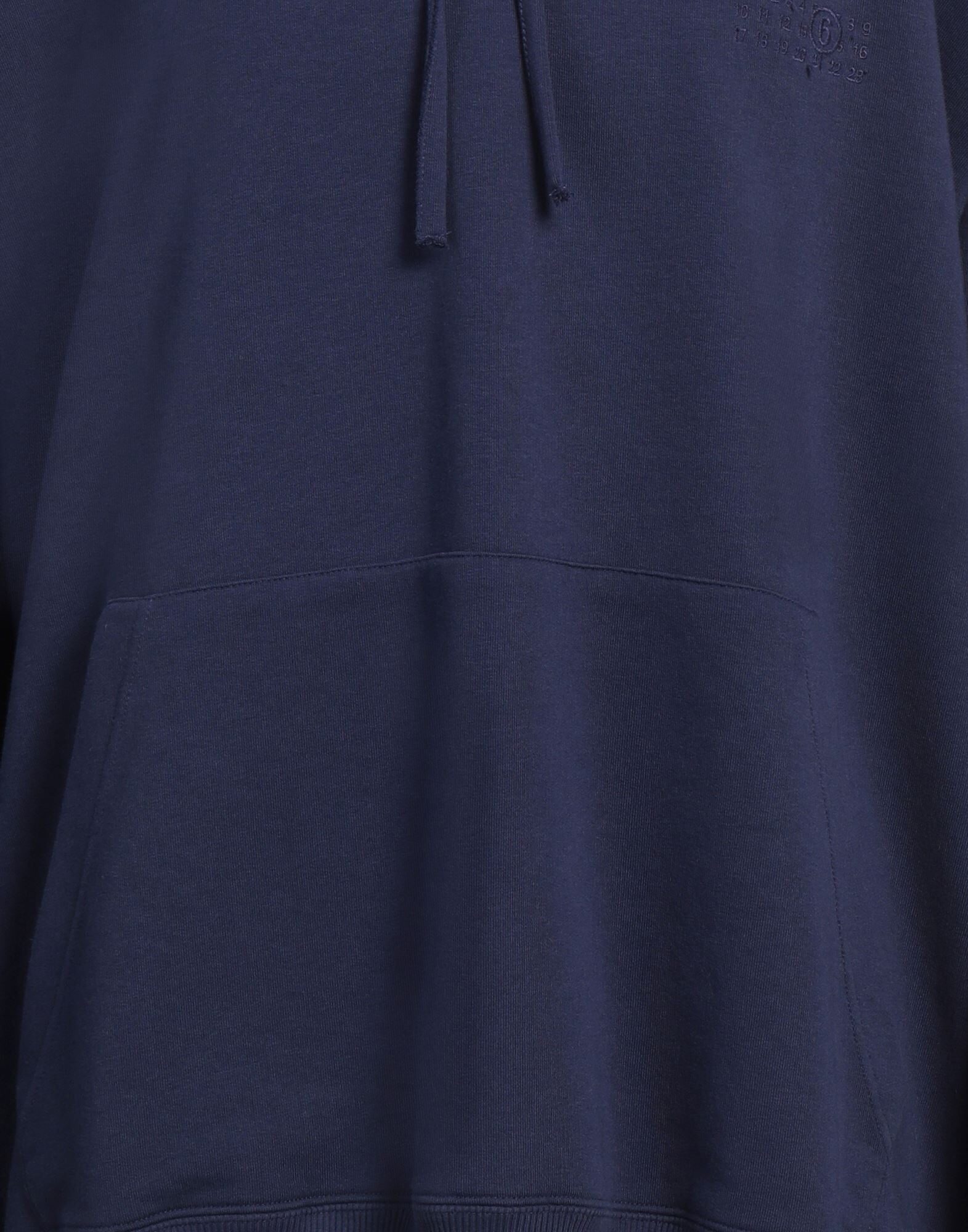 Blue Men's Hooded Sweatshirt - 4