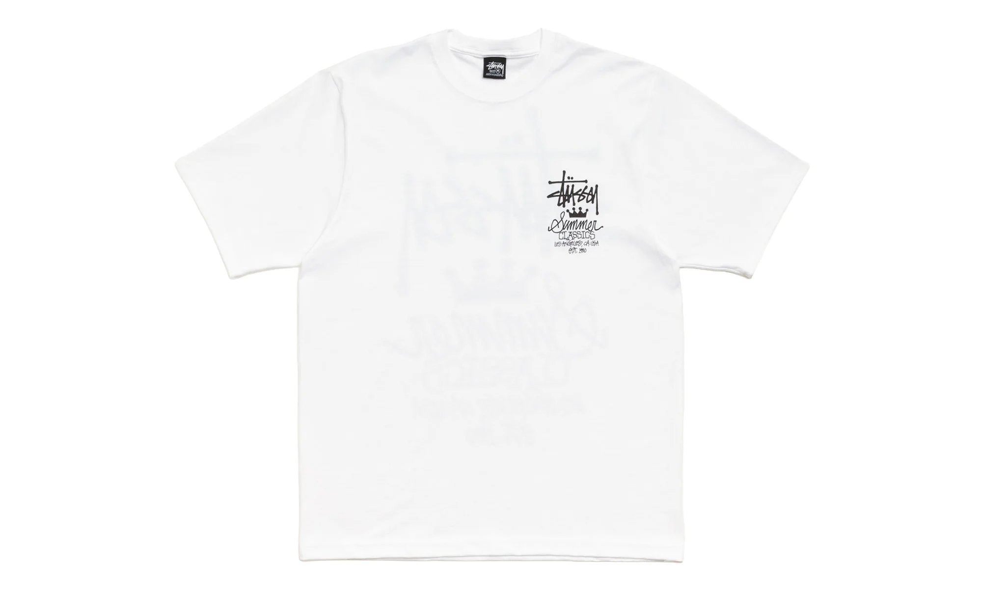 SUMMER CLASSICS TEE "White" STUS505 - 1