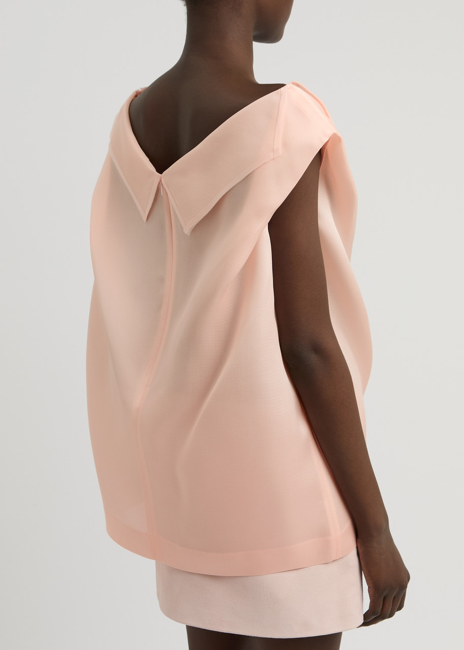Khaite Selly Silk-gazar top - 3