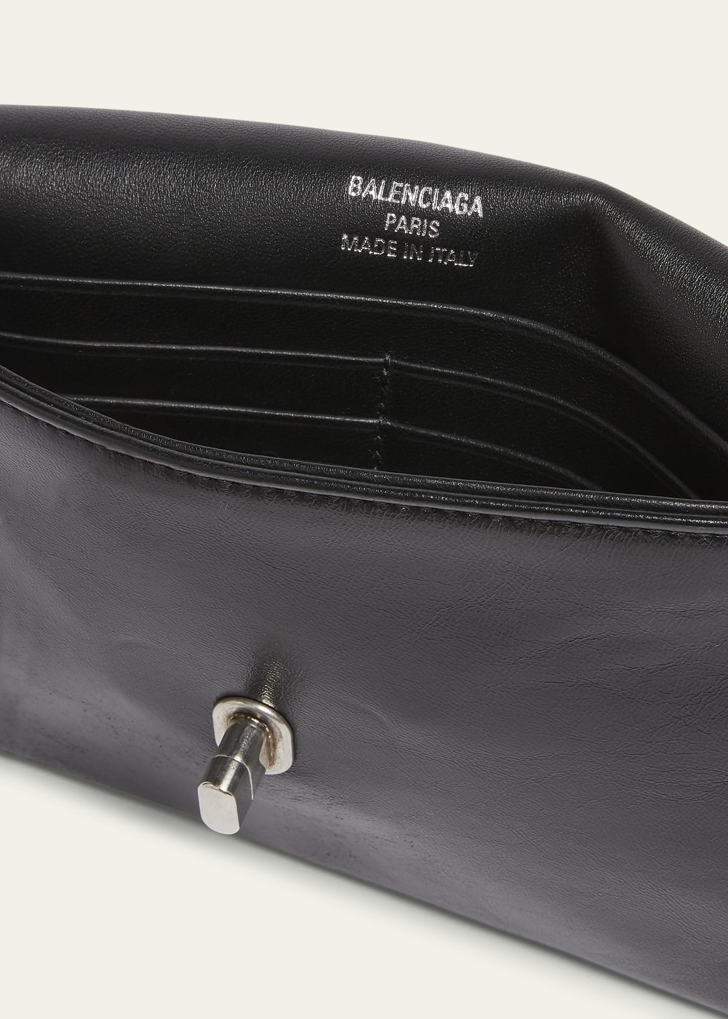 BB Soft Leather Phone Wallet on Chain - 4