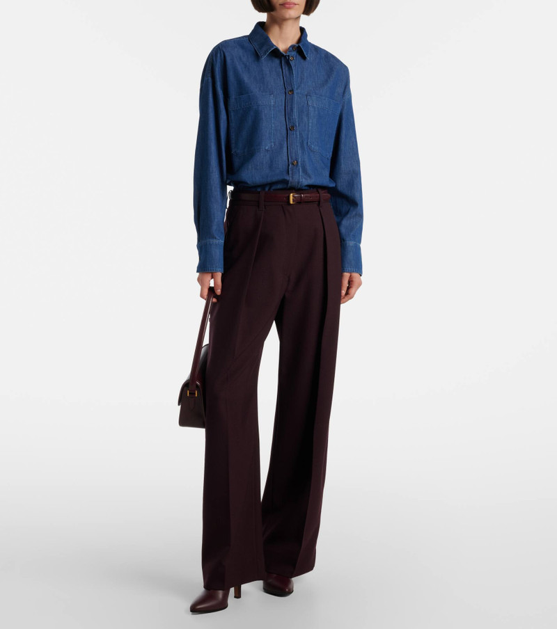 'S Max Mara Ginny denim shirt outlook