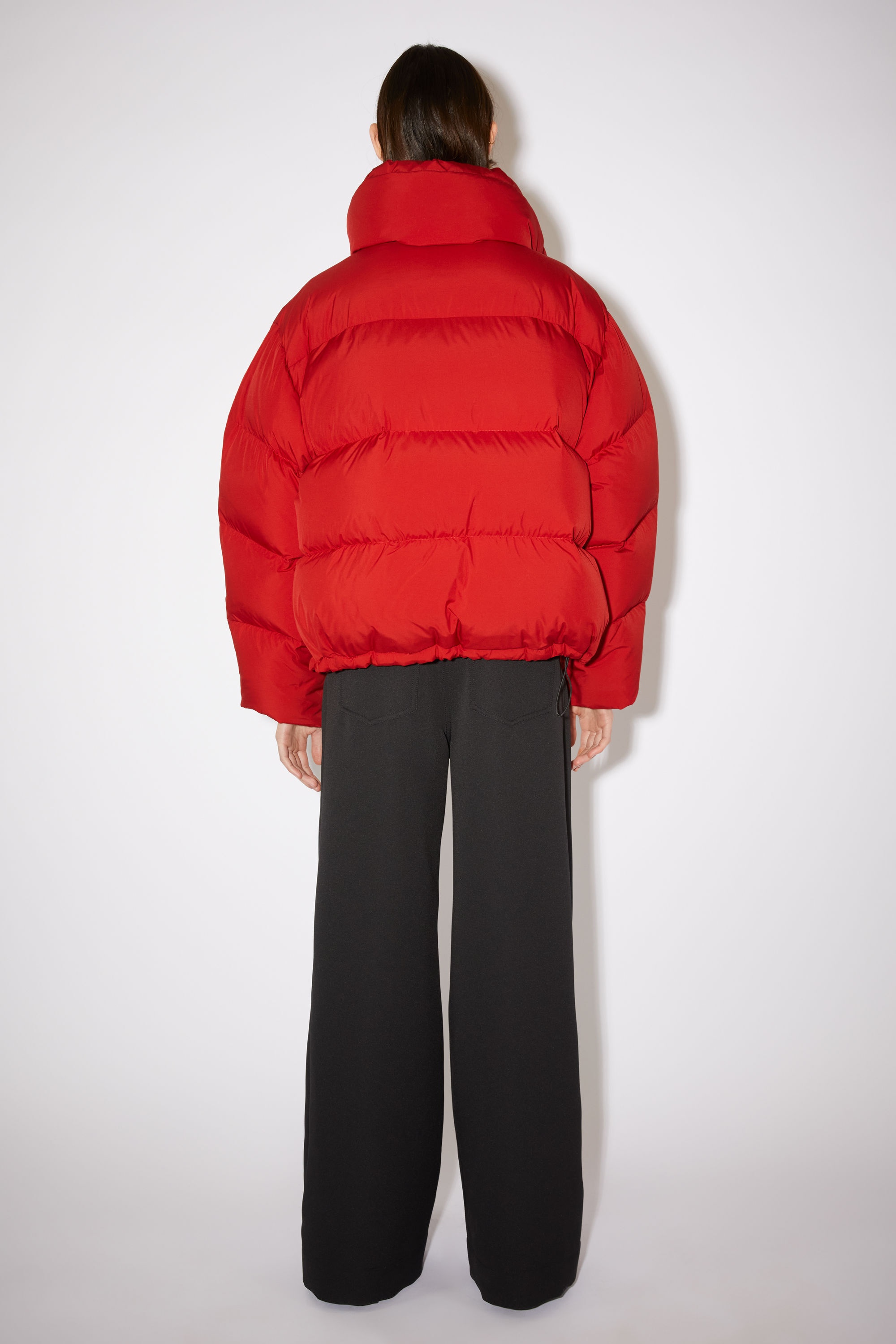 Down puffer jacket - Cherry red - 3