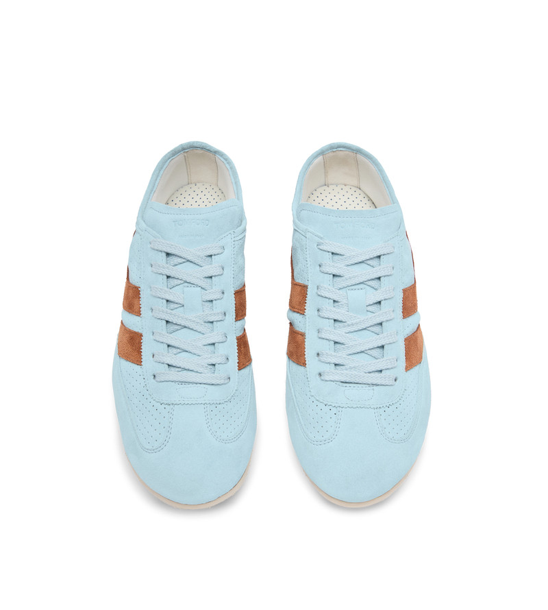 TOM FORD PERFORATED SUEDE BROOK SNEAKER outlook